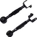 2Pcs Rear Upper Adjustable Control Arm Assembly Fit for 2002-2006 Honda CR-V,2003-2011 Honda Element, K90489 x2 Passenger & Driver Side Suspension