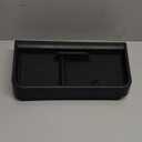 Dashboard Behind Screen Storage Box Compatble for 2025 Toyota Sienna Center Console Dash Board Organizer 12.3inch Screen Storage Box Tray (Black)