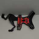 BARKBAY No Pull Dog Harness Front Clip Heavy Duty Reflective Easy Control Handle for Large Dog Walking(Red,L) (Large(Chest:27-32"))