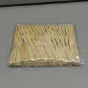 Mini Bamboo Forks 3.5 Inches, Small Forks Dessert, Cocktail Forks, Double Prong Toothpicks for Appetizer, Disposable Wooden/Wood Food Picks for Charcuterie Board Accessories, 110 PCS