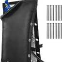 Outdoor Faucet Cover for Winter, 29.5"H x 14"W Universal Insulated Faucet Covers, 5-Layer Oxford Fabric with Drawstring, Outside Spigot Cover for Garden Hydrant, RV, Sprinkler Systems (Black)