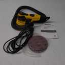 350W 3A Electric Random Orbital Sander with Pluggable Wire, Central Vacuum, Sanders for Woodworking, Primary Wood and Panel Processing (Ks-05-150-5.0)