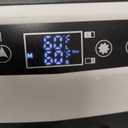 SubSun12V Car Refrigerator, 42QT Portable Fridge Freezer, Fast Cooling Electric Cooler 12V/24V DC and 100-240V AC, Plug in Coolers for Vehicles with Wheels Travel Camping Road Trips