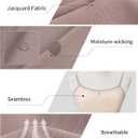 Daydance Women Ballet Leotard, Camisole/Tank Women Dance Leotard with Jacquard Floral Print (XX-Large, Light Purple (Camisole))