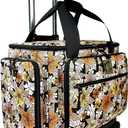 Rolling Teacher Bag with Five 360-Degree Rotating Wheels,Fits for 15.6" Laptop