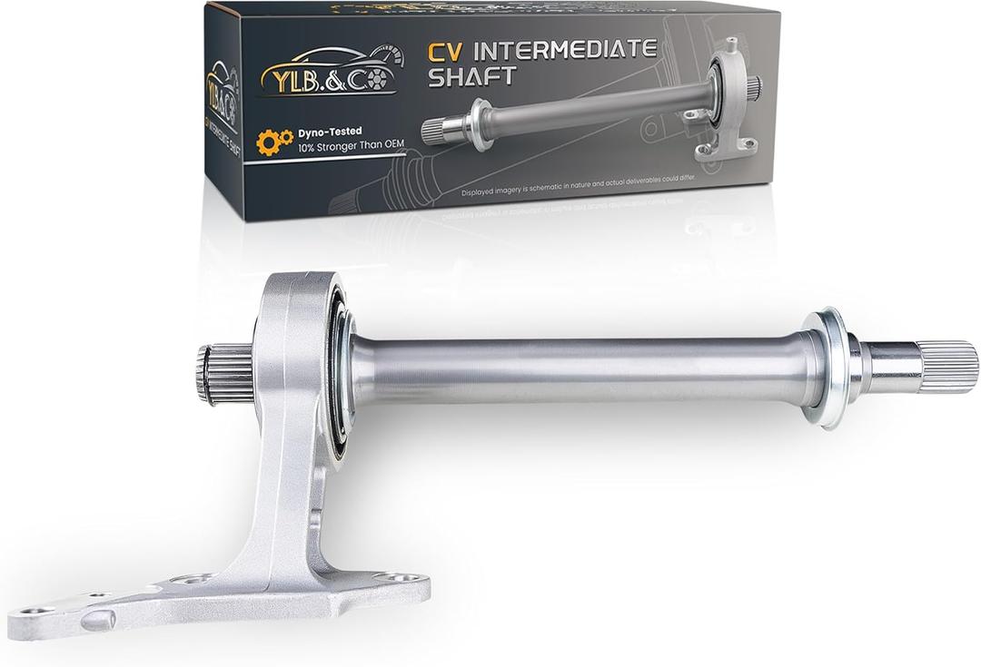44500-TF0-Y00 CV Intermediate Shaft Compatible with Honda Fit Base Fit Sport Fit EV 2009 2010 2011 2012 2013, Replaces 44500TF0Y00 Axle Half Shaft Assembly