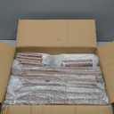 GREENSTELL Coat Rack with 8 Hooks, Wooden Coat Rack Freestanding with Shelf, Coat Tree with 4 Height Options 50.5"-72.6", Coat Hanger Stand for Bags, Clothes, Umbrellas, Hats, in Home, Brown