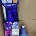 Swiffer Wet Jet Mop, Floor Cleaner for Mopping Wood, Laminate, Tile in Home, Bathroom, Kitchen, All Purpose Multi-Surface Cleaning Set includes 1 Spray Mop, 5 Pads Refill, 1 Fresh Scent Solution