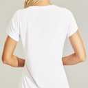 Haimont Women's Quick Dry Short Sleeve T-Shirts V-Neck UPF 50+ Tops Workout Athletic Fitness Running, Moisture Wicking