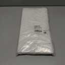 Pureegg Plastic Table Cloth Disposable 12 Pack, 54 x 108 Inch Table Cloths, Party, Picnic, Wedding, Decorative Tablecloths, Rectangle, White Plastic Cover, Leakproof & Sturdy, White