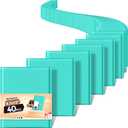 METRONIC Bubble Mailers 8.5 x 11 Inch 40 Pack Teal Waterproof Bubble Mailer Padded Envelopes Cushioning Poly for Christmas Gift, Clothes, Makeup, Books, Small Business Supplies