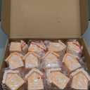 Vesici 12Pcs 3D Christmas Gingerbread House Ornaments for Christmas Tree 3 Styles Mini Cookie House Hanging Decorations for Village Home Decor Holiday Xmas Tree Party