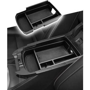 CDEFG for GMC Terrain 2018-2024 Center Console Organizer Tray for Terrain 2022 2023 2024 SLE, SLT, AT4, Denali Accessories Armrest Storage Box Insert Tray for Terrain 2024 Arm Rest Middle Organizer
