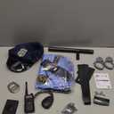 Luucio Police Costume for Girls, Police Officer Costume for Kids with Accessories, Halloween Costumes for Girls 3-12 (S-(5-7 Year))