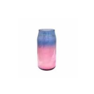 12OZ Iridescent Glass Candle Blue