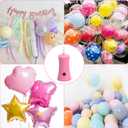Balloon Pump Electric - Portable Air Balloon Pump for Long Balloons, Balloon Blower Inflator Machine for Twisty, Animal Classic Round, Foil, Latex Balloons