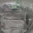 3PCS School Backpack For Student Women College Middle High Teen Girls Bookbag Waterproof Laptop Bag Grey