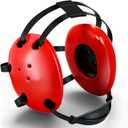 Halloscume Kids Wrestling Headgear with Adjustable Ear Guard Straps MMA Jiu Jitsu Grappling Protective Headgear for Youth Adults Men Women Comfortable Training & Tournament (Red/Black)