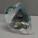 WUWEOT Garden Bird House for Outdoors, Clearance Hanging Bird Nest, Colorful Decorative Cute Resin Birdhouses for Outside Indoors Garden Backyard Decor, Gift for Bird Lovers