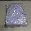 Amazon Essentials Men's Long Sleeve Shirts Casual - Regular-Fit Pocket Oxford (Blue)