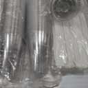 Charmount 100 Sets- 20 oz Clear Plastic Cups with Lids and Straws, Disposable To Go Cups for Cold Drinks, Iced Coffee, Milkshakes, Smoothies