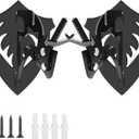 Skull Hooker  European Deer Skull Mount Hanger  Multi-Angle Adjustable Euro Deer Skull Mount  Medium Skull Hook with Screws  Skull Mount for Hanging Antelope, Cattle, Coyote and Small Game Animals