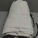 Pinch Pleated Linen 102 Inch Curtains 72 Inch Width for Living Room Divider Light Filtering Semi Sheer Cream Extra Wide Patio Curtains for Sliding Door Balcony Floor to Ceiling Picture Window 72x102 (Natural)