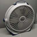 Lasko Wind Machine Fan, Air Circulator Fan with 3 Speeds, 20" Model 3300, Gray