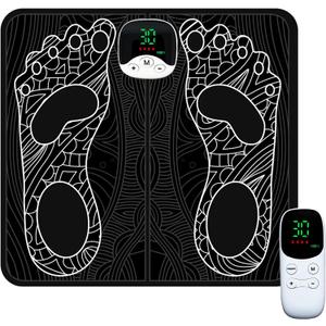 EMS Foot Massager for Neuropathy, Foot Stimulator Mat for Muscle Relaxation