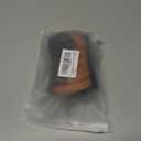 Car Steering Wheel Cover, 15 inch Microfiber Leather Carbon Fiber Soft Anti-Slip Breathable, Universal Size Elastic Car Accessory for Most Cars (Beige)