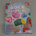 Dan&Darci Rock Painting Kit for Kids - Arts and Crafts for Girls & Boys Ages 6-12 - Craft Kits Art Set - Supplies for Rocks Paint - Best Tween Gift Ideas for Kid Activities Age 6 7 8 9 10 11 (Multi-color)