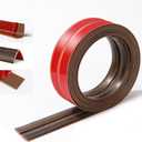 Bnell Flexible Wall Corner Trim, 1.57in Self Adhesive Corner Protector Strip, Peel and Stick Caulk Trim for Inside & Outside Corners, Floor Gap Cover Transition Strip (10FT,Fog Brown)