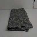 UFRIDAY 60 Wide x 102 Long Tablecloth with Printed Pattern, Fabric Table Cloth for Rectangle Tables (Light Grey)