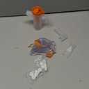 MAYLUCK Portable Compressor Nebulizer, Nebulizer Machine with 1 Set Accessory, Jet Nebulizers Personal Steam Inhaler Cool Mist System for Kids Adults Orange 46 Ounce