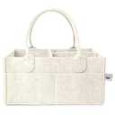 Mr. Pen- Baby Diaper Caddy Organizer, Beige, Baby Organizer, Car Diaper Caddy