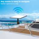 Mini Tripod Adapter with Ball Head for Starlink Mini Mount, Aluminum Alloy Starlink Mini Mount with 1/4"-20 and 3/8"-16 Threads Pipe Adapters (Stsrlink Mini Pole Clamp)