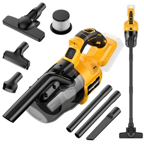 Cordless Vacuum Cleaner for 20V MAX Battery, Handheld Vacuum Cleaner for Home Car Hardwood Floor Carpet, Portable Shop Vacuum with Washable HEPA Filter(No Battery)