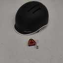 Exclusky Bike Helmet for Adults,Adjustable Cycling Helmet for Men & Women Safety Certified Bicycle Helmet for Commuting, Road Biking, Skating with USB Rechargeable Rear Light (56-61 cm)