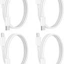 USB C to Lightning Cable 4Pack 3FT Type C Charger Fast Charging Cord Compatible for Apple iPhone 14/14 Pro/14Pro Max/13/13 Pro/12/12 Pro/11/11 Pro/XR/XS/X/8/8 Plus/iPad MFi Certified