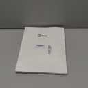 Huwena 5 Pcs Christmas Table Decorations Wooden Christmas Table Centerpieces Joy Sign Snowman Reindeer Gloves Signs for Winter Holiday Snow Xmas Dinner Coffee Tier Tray Decor(Reindeer,White) (Brown)