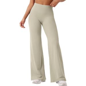 YEOREO Workout Leggings Womens No Front Seam Straight Leggings 31.5" inseam, Small, Light Sand High Waist Buttery Eddiy Gym Yoga Pants