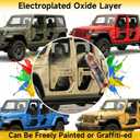 HOCHO Fit for Jeep Half Doors with Mirrors DOT Certified, Upgraded Seamless Locks No Shaking&Noise Half Doors Fit for 2018-2026 Jeep Wrangler JL Accessories & 2020-2026 Jeep Gladiator Accessories