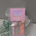 BTArtbox Chrome Press On Toenails, Pink Short Toenail Press Ons Square, Fit Perfectly Glazed Press On Toe Nails with Glue, Fake Toenails in 16 Sizes 32 Toenails Kit, Honey Trap