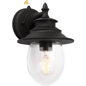 Kalium Outdoor Porch Light Fixtures, Upgrade Dusk to Dawn Sconce Lighting Exterior Wall Sconce Decor for Front Door House