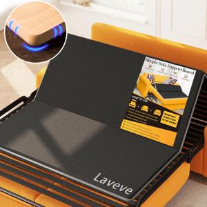 Sleeper Sofa Support Board 48''x36'' Twin Size, Heavy Duty Solid Wooden Mattress for Pull Out Sofa Bed, Foldable Design Bunkie Board Couch Accessories, Enhanced Weight-Bearing Capacity