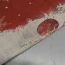 FZDHHY 4PCS Christmas Red Bathroom Decor Set Christmas Decorative Ball Shower Curtain Set Snow Bathroom Set Festivals Shower Curtains for Bathroom with Hooks 72x72 inch