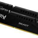 FURY Beast Black 16GB 5200MT/s DDR5 CL40 XMP 3.0 Ready Computer Memory (Kit of 2) KF552C40BBK2-16