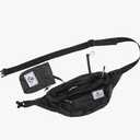 4Monster Hiking Waist Packs Portable,Water Resistant Fanny Bag with Adjustable Strap,Lightweight Crossbody Chest Bag Slim Bag