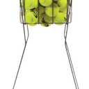 GAMMA Tennis BallHopper, Racquet Sports Ball Hoppers for Easy Pick Up, Carrying, and Storage, Durable, Convenient, Heavy-Duty Construction, Multiple Colors, Pickleball Hoppers (Silver)