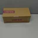 UBFEN Womens Flat Sandals Arch Support Open Toe Walking Comfy Casual Low Wedge Summer Shoes (7.5)